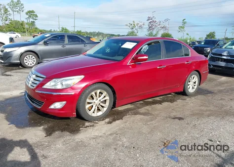 2013 Hyundai Genesis 3.8 из США, поврежденный, VIN KMHGC4DDXDU239558